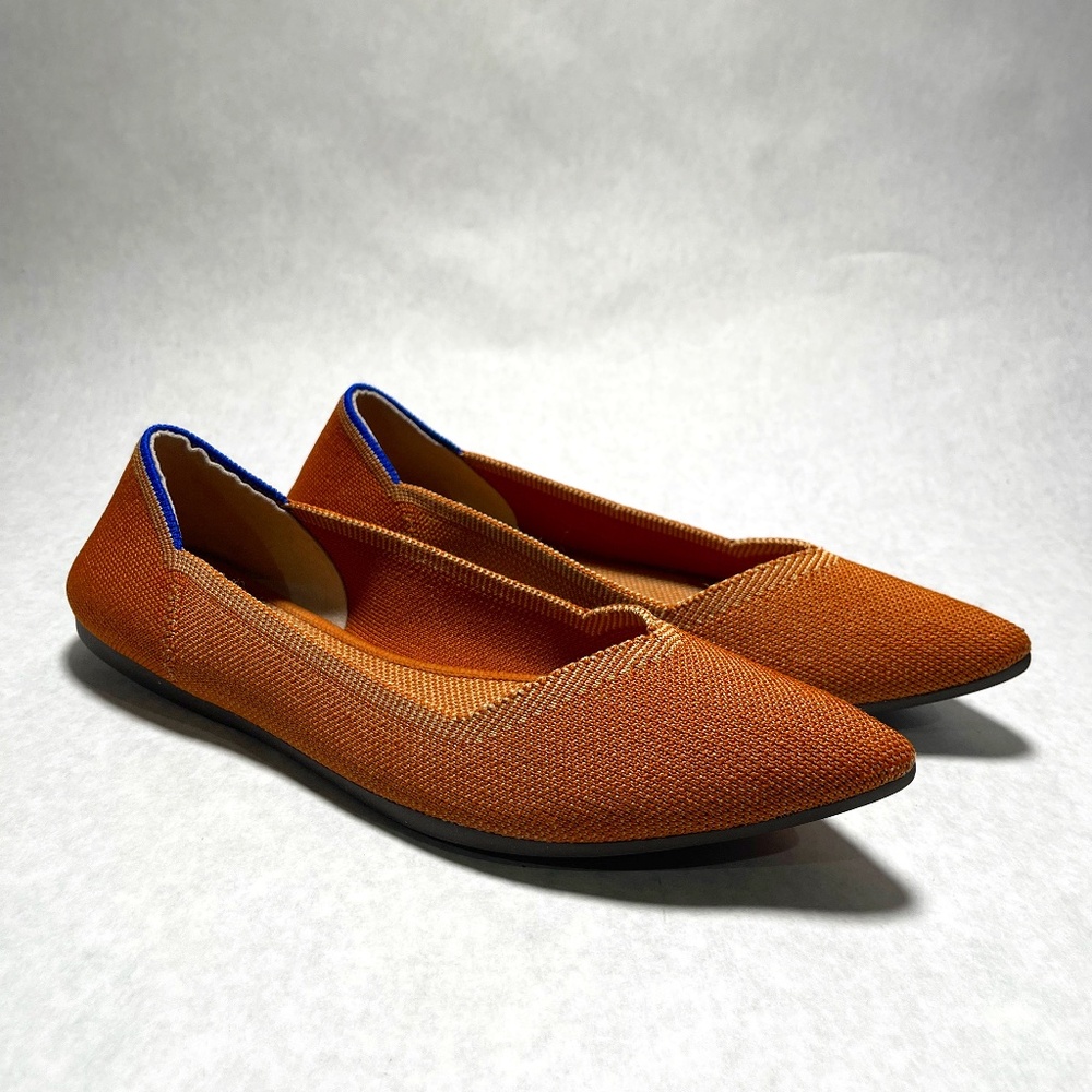 Rothy's fawn point shoe size 8